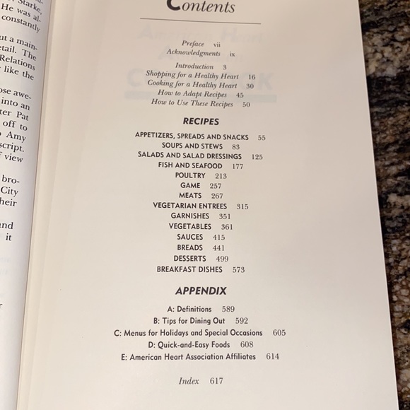 Hardcover Cookbook, American Heart Association 5th Edition - Picture 4 of 10